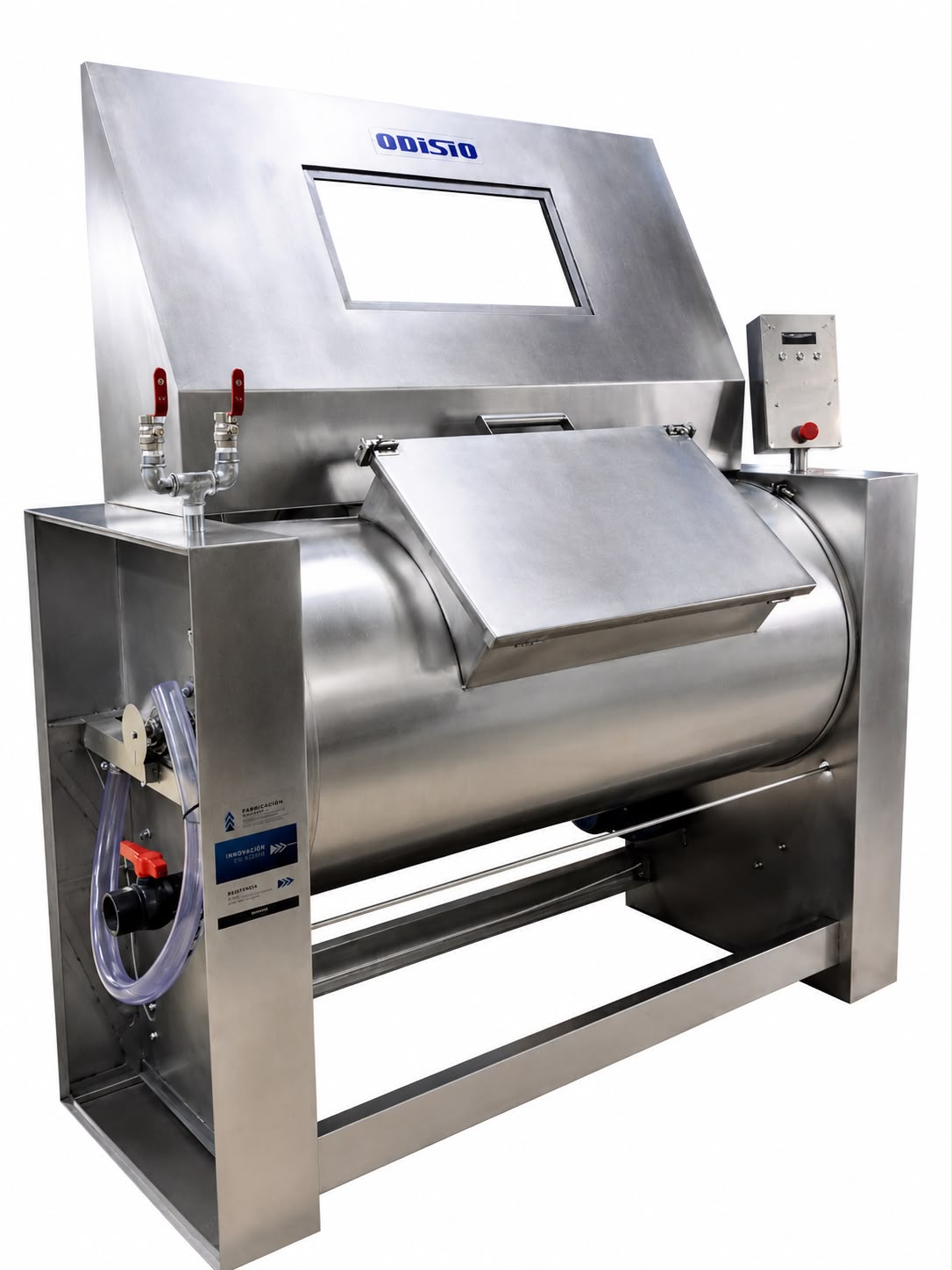 Lavarropas industrial con barrera sanitaria Odisio LHB-30