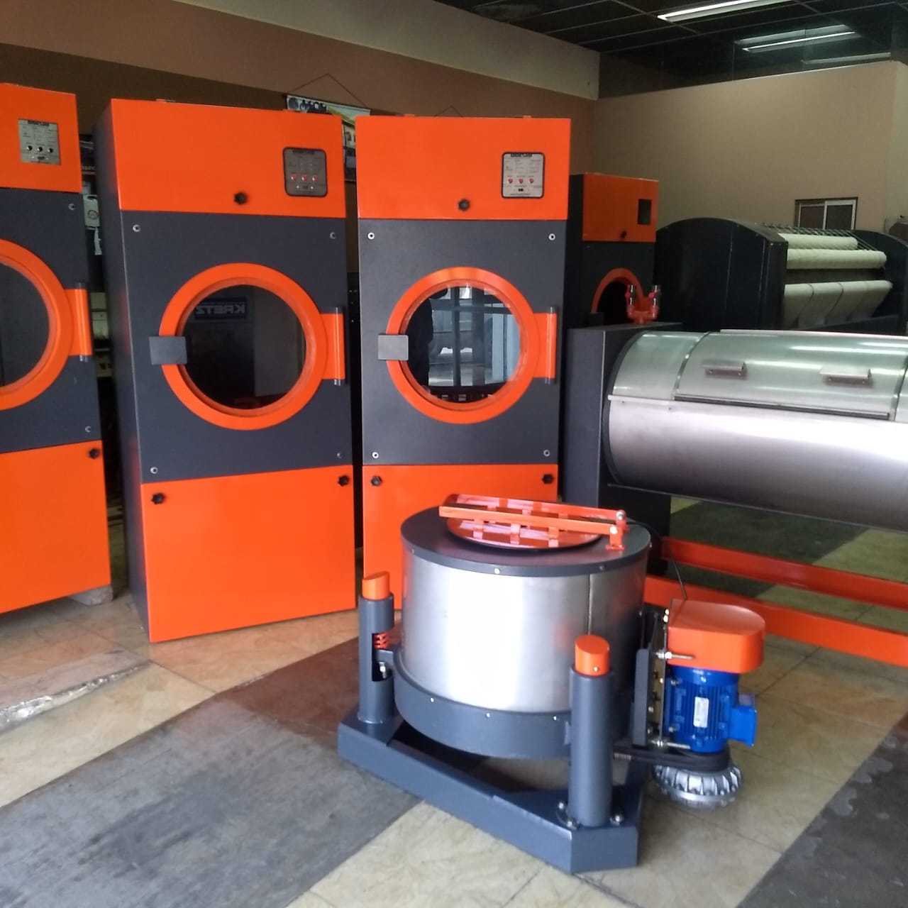 Equipos industriales para lavanderías